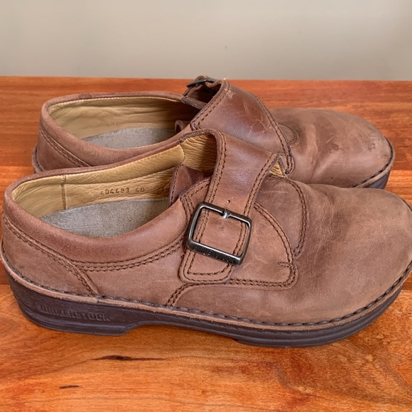 Birkenstock Shoes Strappy Leather Buckle Closure, full shoe size 40 - Picture 6 of 12